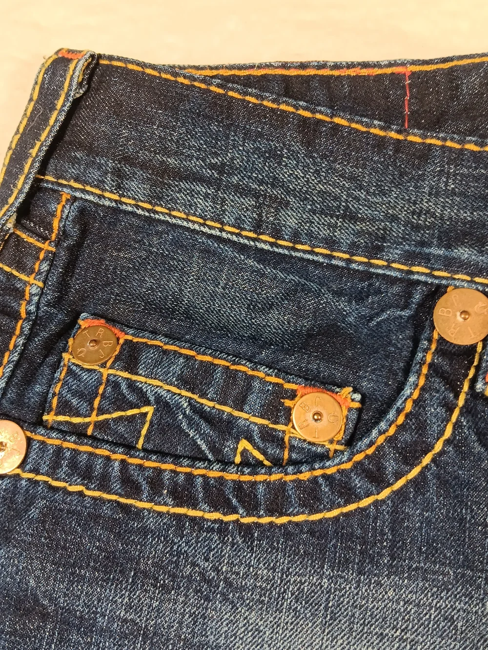 True Religion wallet fade
